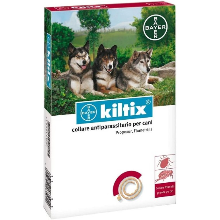 Kiltix - collare antiparassitario per cani grandi - 70 cm Kiltix - collare antiparassitario per cani grandi - 70 cm