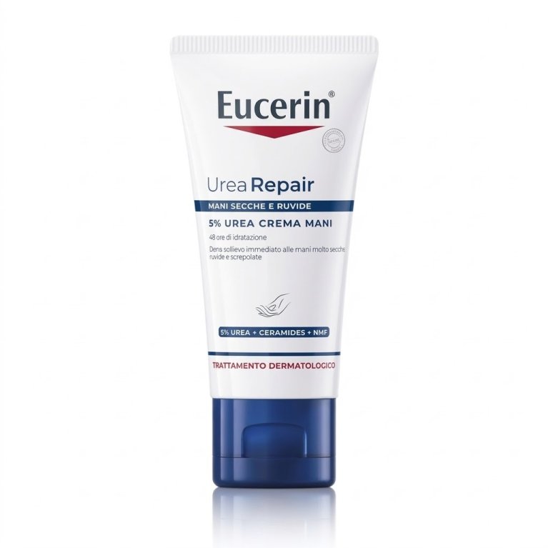 Eucerin UreaRepair Crema Mani 5% Urea 30ml | Pelle Secca e Screpolata Eucerin UreaRepair Crema Mani 5% Urea 30ml | Pelle Secca e Screpolata