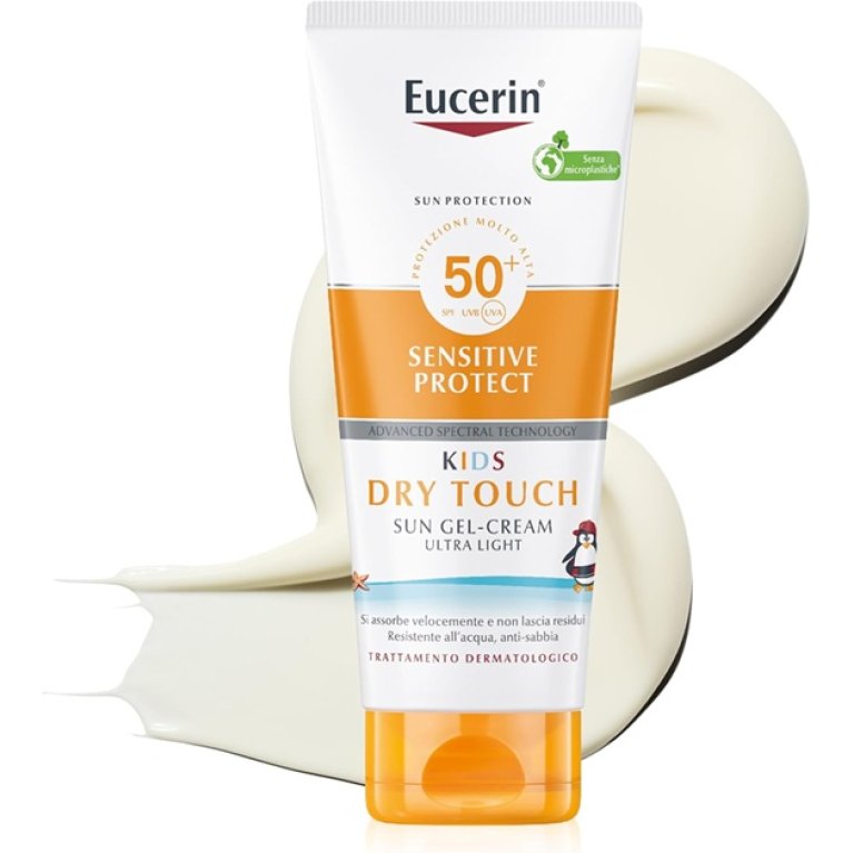 Eucerin Sensitive Protect Kids Dry Touch SPF 50+ 200 ml - Protezione Solare Bambini Eucerin Sensitive Protect Kids Dry Touch SPF 50+ 200 ml - Protezione Solare Bambini