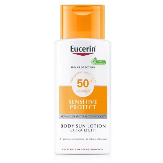 Eucerin Sensitive Protect Sun Lotion Extra Light SPF 50+ 150 ml | Protezione Solare Corpo Eucerin Sensitive Protect Sun Lotion Extra Light SPF 50+ 150 ml | Protezione Solare Corpo