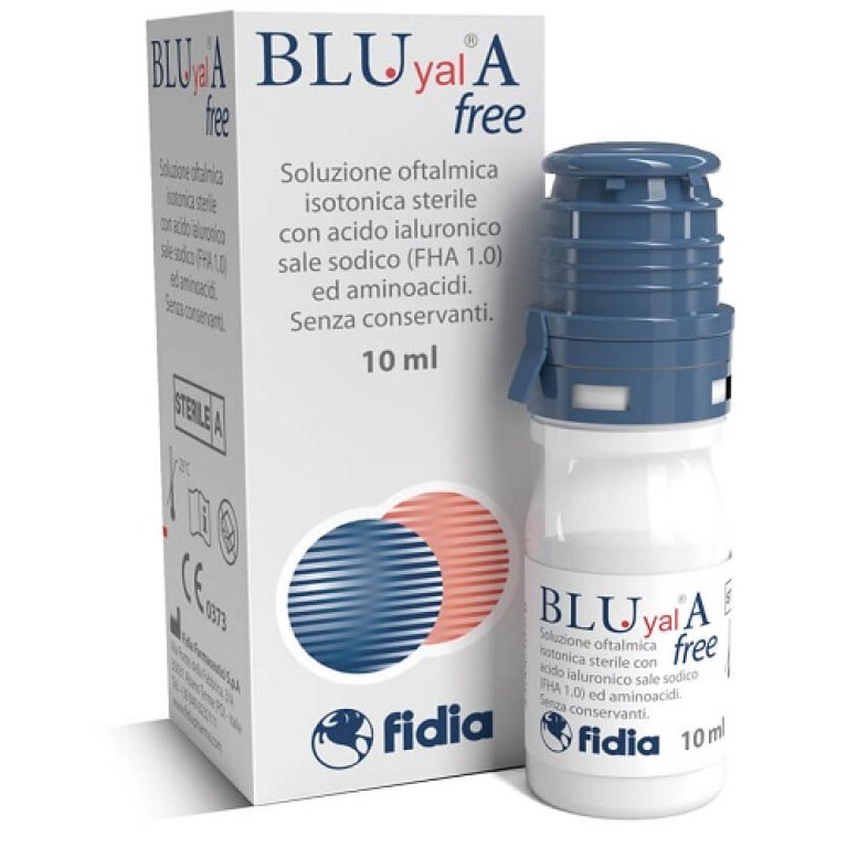 Bluyal A Free Collirio - 10ml - Soluzione Oftalmica Senza Conservanti