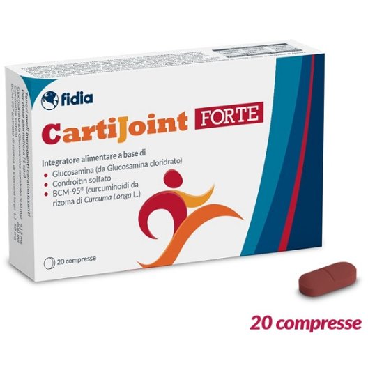 Cartijoint forte - 20 compresse per le articolazioni Cartijoint forte - 20 compresse per le articolazioni