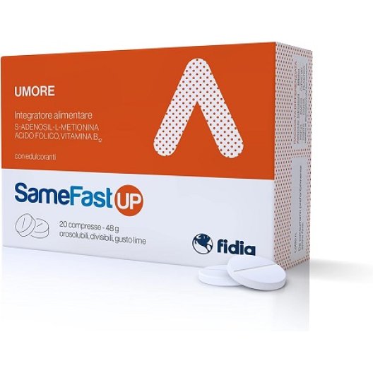Samefast Up Umore - 20 compresse orosolubili gusto lime Samefast Up Umore - 20 compresse orosolubili gusto lime