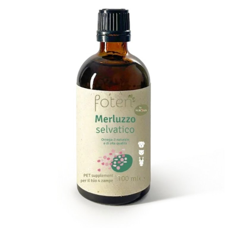 Foten Merluzzo Selvatico - 100 ml - Olio Omega-3 Foten Merluzzo Selvatico - 100 ml - Olio Omega-3