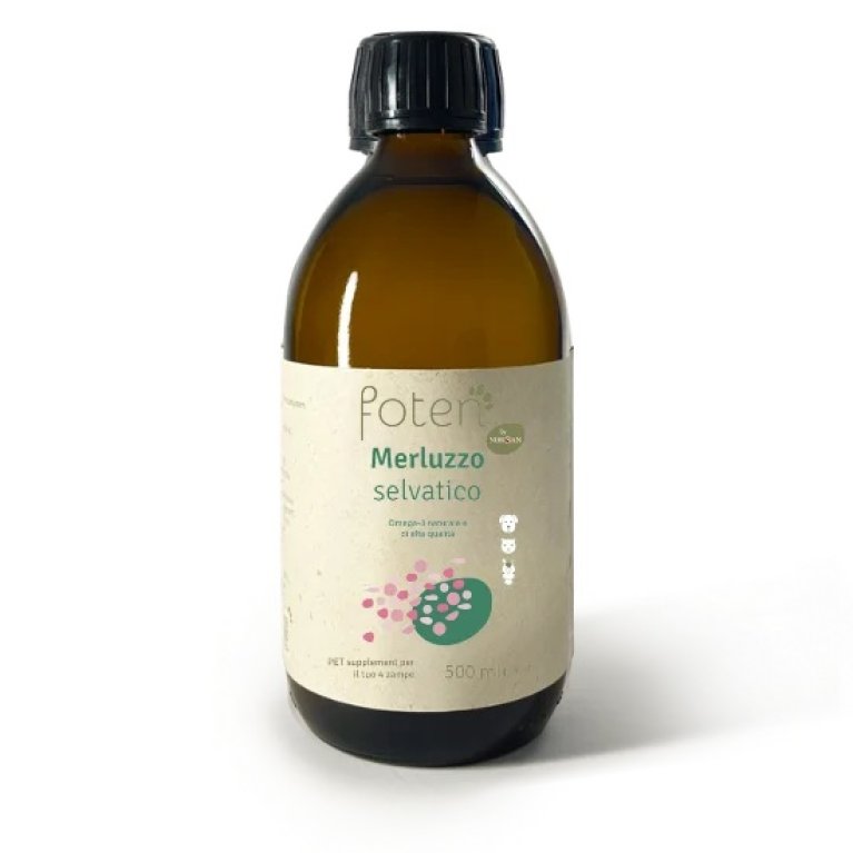 Foten Merluzzo Selvatico - 500 ml - Olio Omega-3 Foten Merluzzo Selvatico - 500 ml - Olio Omega-3