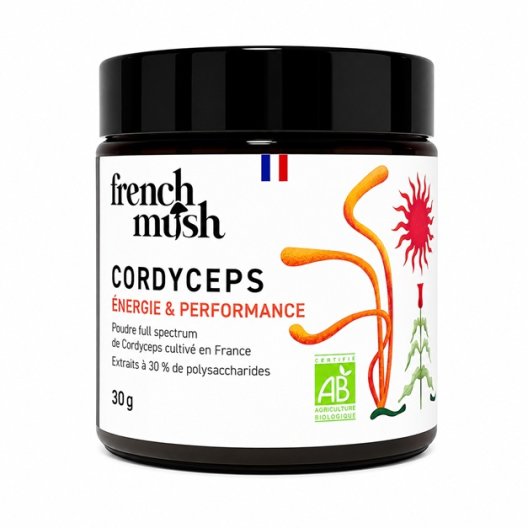 French Mush Cordyceps BIO - 30 g Polvere French Mush Cordyceps BIO - 30 g Polvere