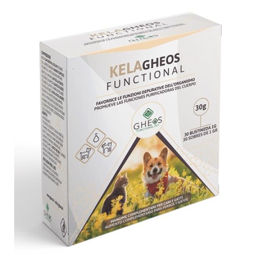 Kela Gheos Functional 30 bustine per cani e gatti Kela Gheos Functional 30 bustine per cani e gatti