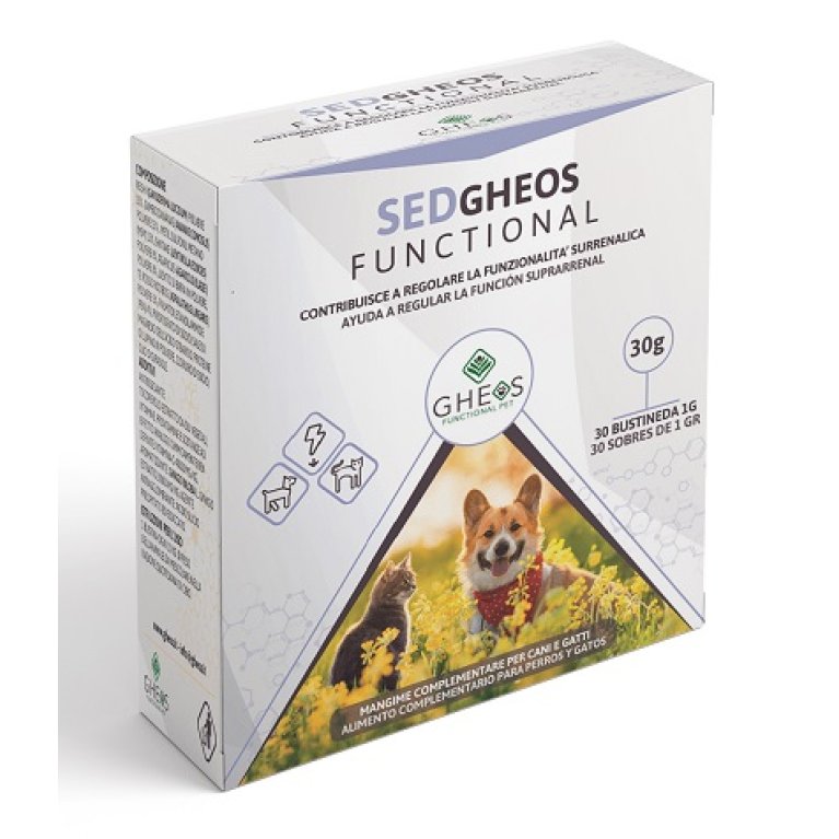 Sed gheos functional 30 bustine per cani e gatti