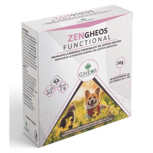 Zen Gheos Functional 30 bustine per cani e gatti Zen Gheos Functional 30 bustine per cani e gatti