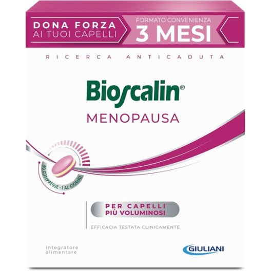 Bioscalin Menopausa - 90 compresse - trattamento 3 mesi Bioscalin Menopausa - 90 compresse - trattamento 3 mesi
