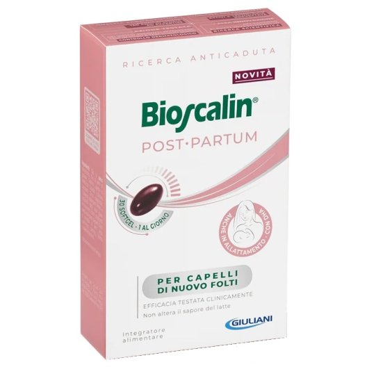 Bioscalin Post Partum - 30 softgel - Integratore Capelli Allattamento