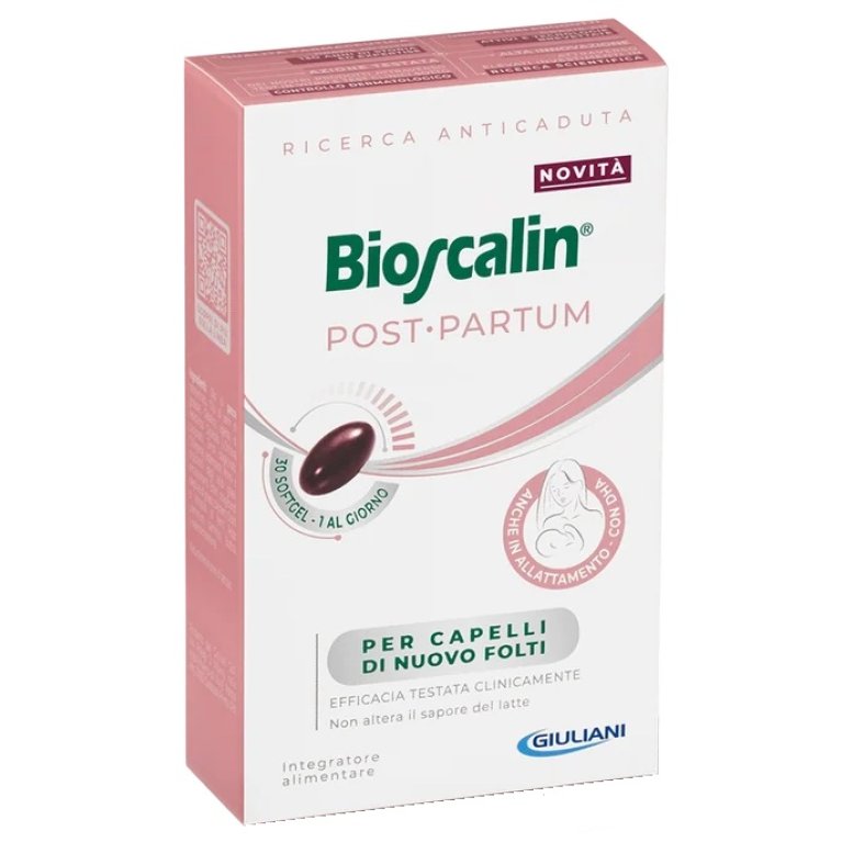 Bioscalin Post Partum - 30 softgel - Integratore Capelli Allattamento Bioscalin Post Partum - 30 softgel - Integratore Capelli Allattamento