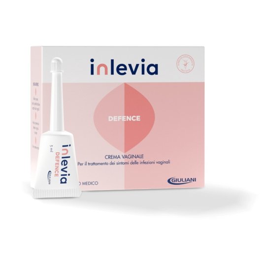 Inlevia Defence Crema Vaginale 7 Applicatori Monodose | Candidosi e Vaginosi