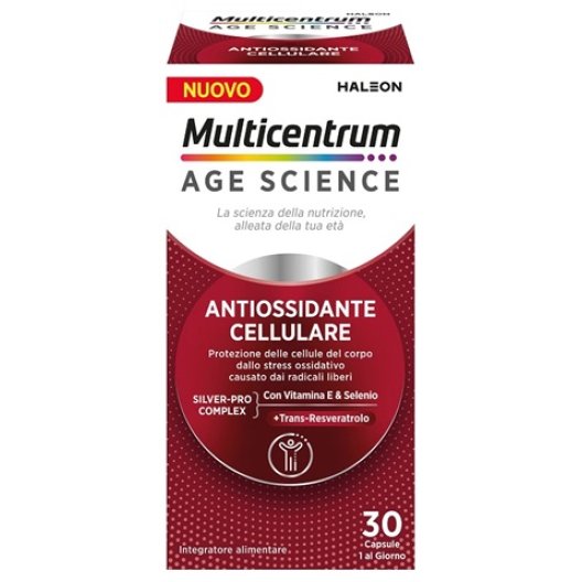 Multicentrum Age Science - Antiossidante Cellulare - 30 Capsule