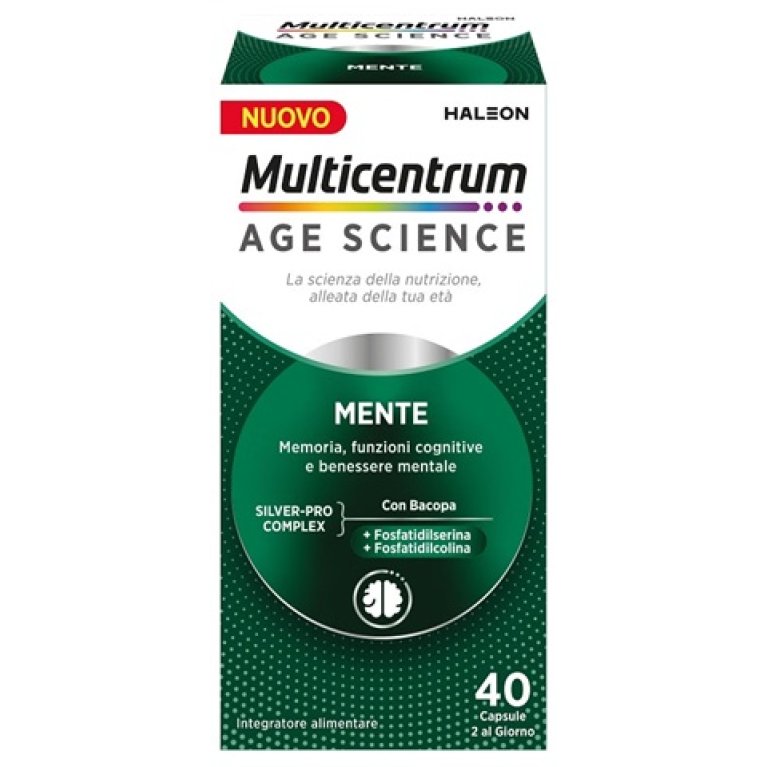 Multicentrum Age Science Mente - Memoria e Concentrazione - 40 capsule