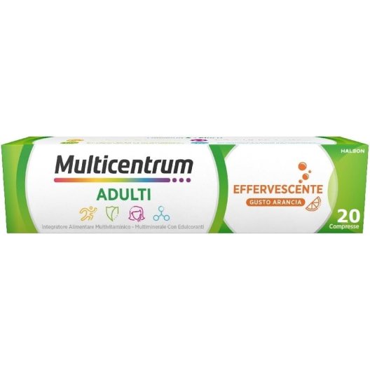 Multicentrum adulti 20 compresse effervescenti Multicentrum adulti 20 compresse effervescenti