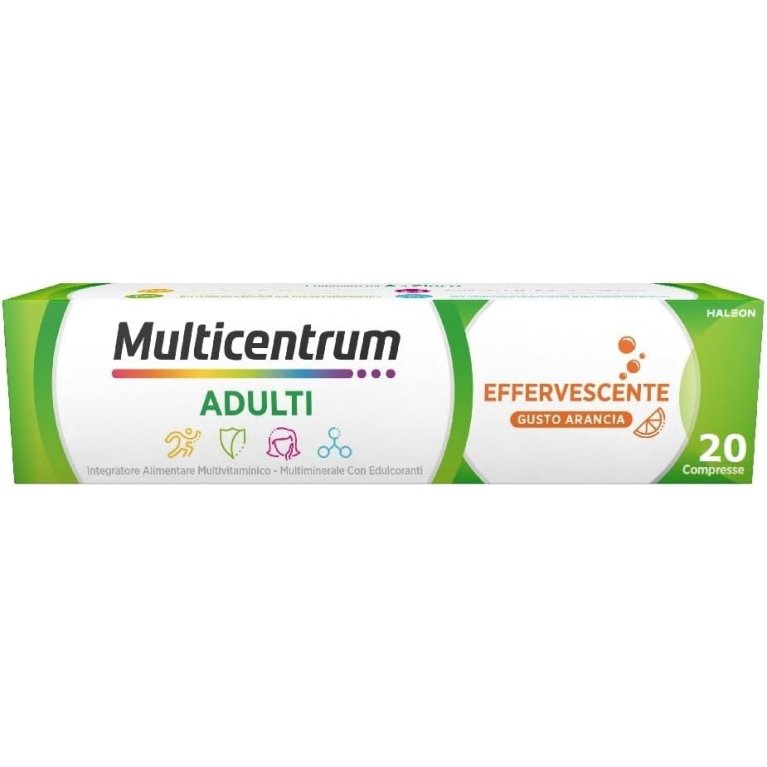 Multicentrum adulti 20 compresse effervescenti Multicentrum adulti 20 compresse effervescenti