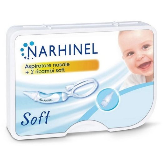 Narhinel Aspiratore nasale Soft - 2 ricambi inclusi