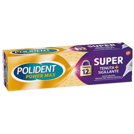 Polident Super Tenuta + Sigillante - pasta adesiva per protesi dentali - 40 grammi Polident Super Tenuta + Sigillante - pasta adesiva per protesi dentali - 40 grammi