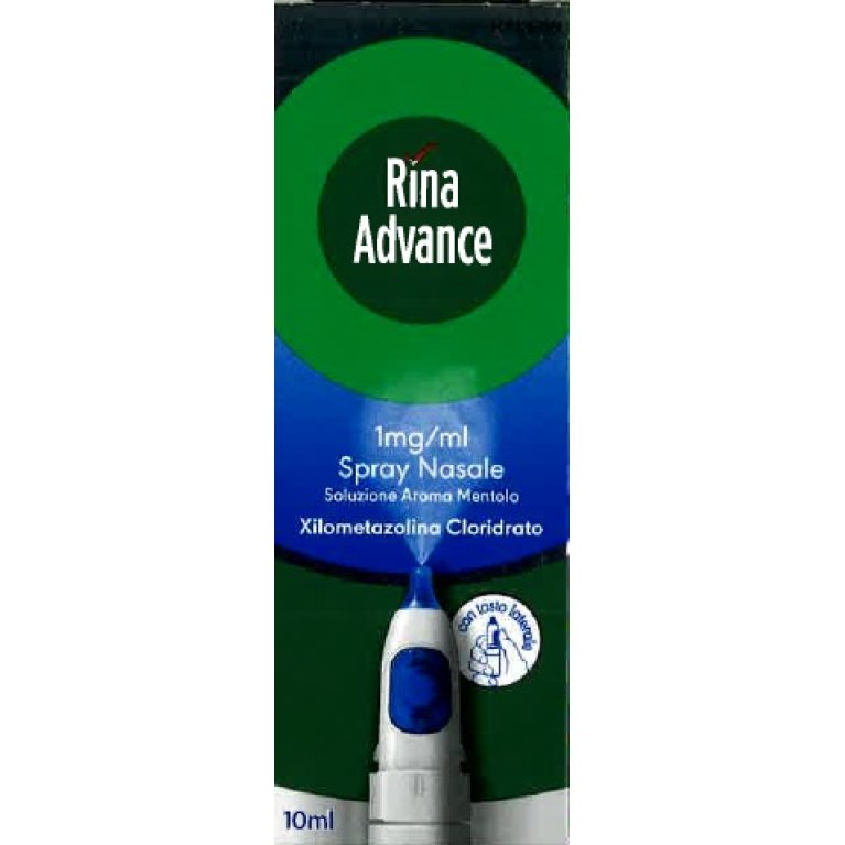 RinaAdvance Spray nasale decongestionante - 10 ml aroma mentolo