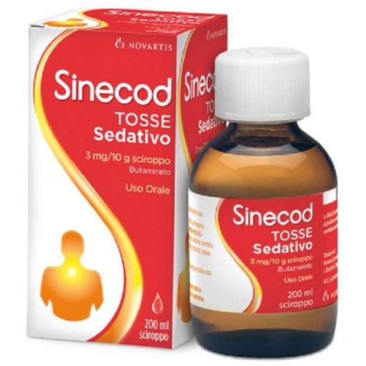 Sinecod Tosse sciroppo sedativo - 200 ml Sinecod Tosse sciroppo sedativo - 200 ml