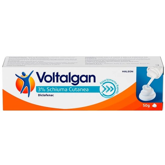 Voltalgan Schiuma 3% - antinfiammatorio - 50 grammi