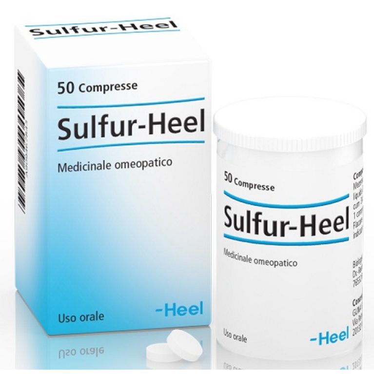 Sulfur Heel 50 compresse Sulfur Heel 50 compresse