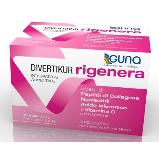 Divertikur rigenera integratore per diverticoli 15 stick