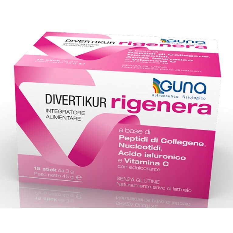 Divertikur rigenera integratore per diverticoli 15 stick