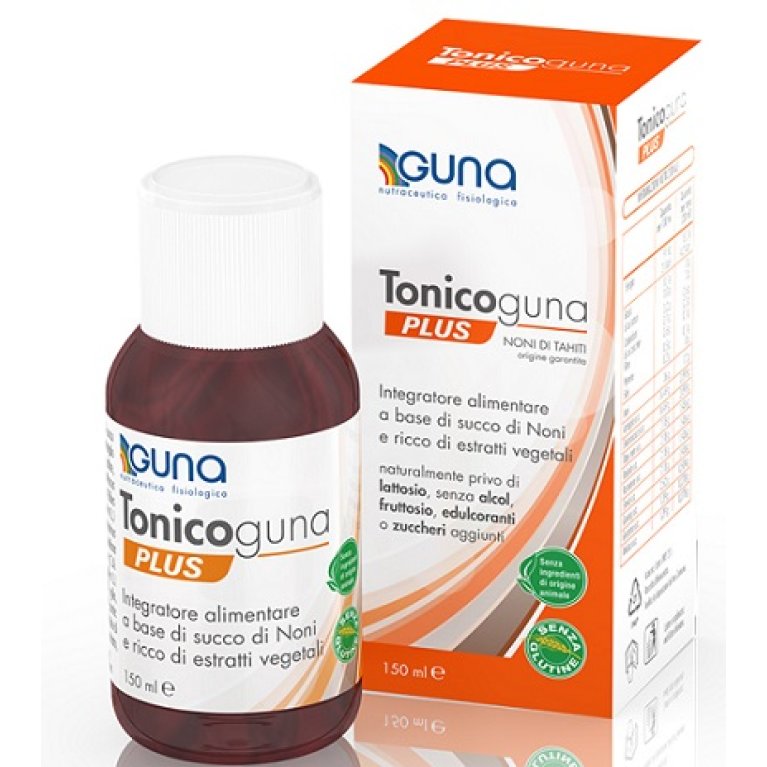 Tonicoguna Plus per la stanchezza fisica e mentale 150 ml Tonicoguna Plus per la stanchezza fisica e mentale 150 ml
