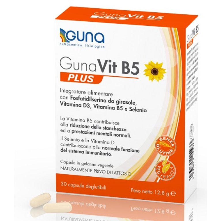 Gunavit B5 plus per la stanchezza fisica e mentale 30 capsule