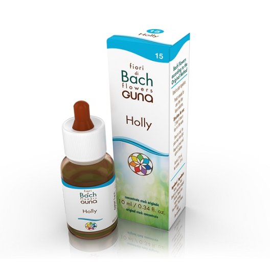 Holly - Fiore di Bach n°15 Guna - 10 ml Holly - Fiore di Bach n°15 Guna - 10 ml