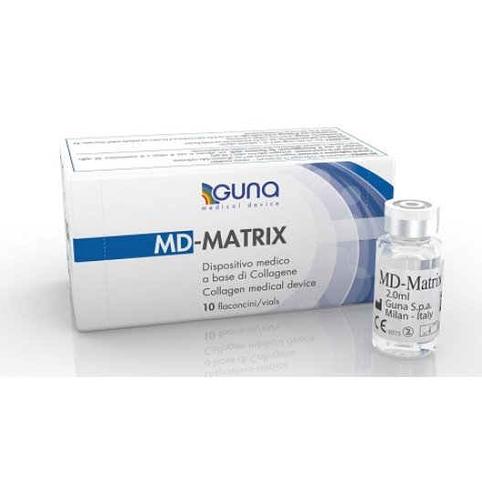 MD-Matrix 10 fiale iniettabili di collagene da 2 ml