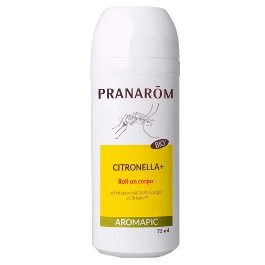 Pranarom Roll-on Citronella Corpo – Antizanzare Naturale Bio 75ml