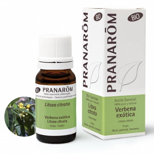 Pranarom Olio Essenziale BIO - Litsea citrata - Verbena - 10 ml