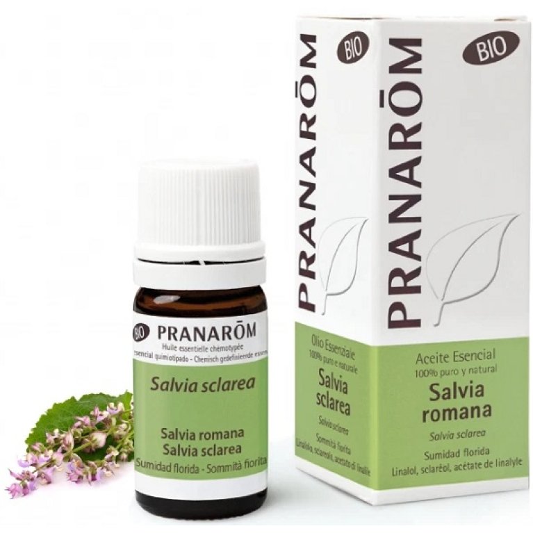 Pranarom Olio Essenziale BIO - Salvia Sclarea - 5 ml Pranarom Olio Essenziale BIO - Salvia Sclarea - 5 ml