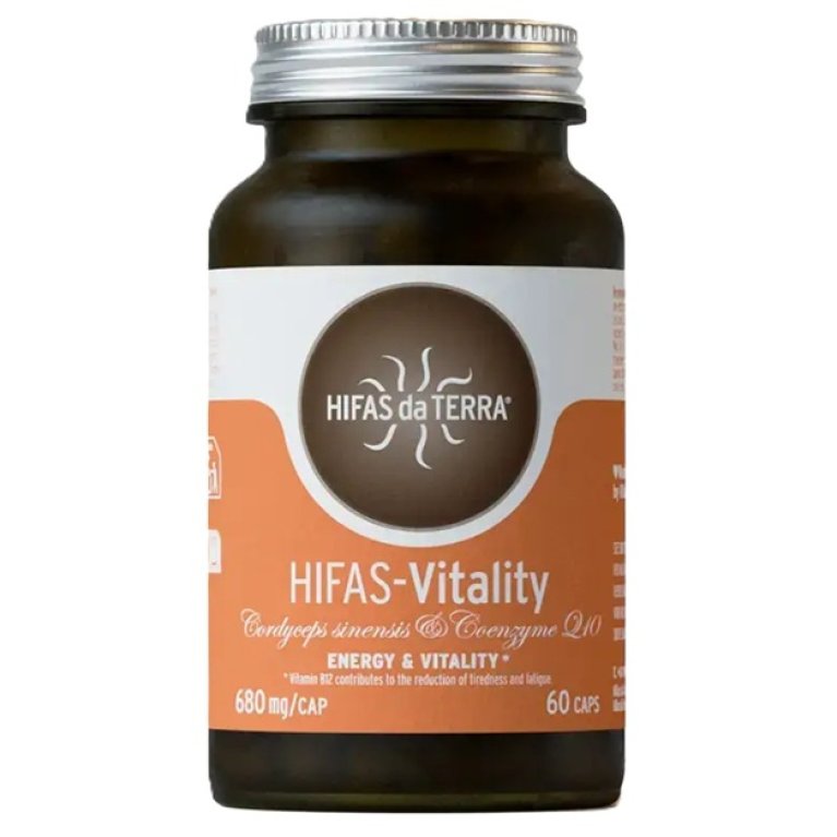 Hifas Vitality - 60 capsule - Energia Naturale con Cordyceps e Q10 Hifas Vitality - 60 capsule - Energia Naturale con Cordyceps e Q10
