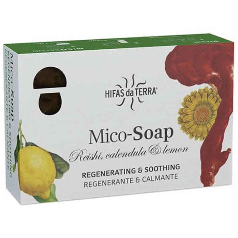 Mico Soap - sapone al Reishi Rigenerante e Calmante - tavoletta da 150 g