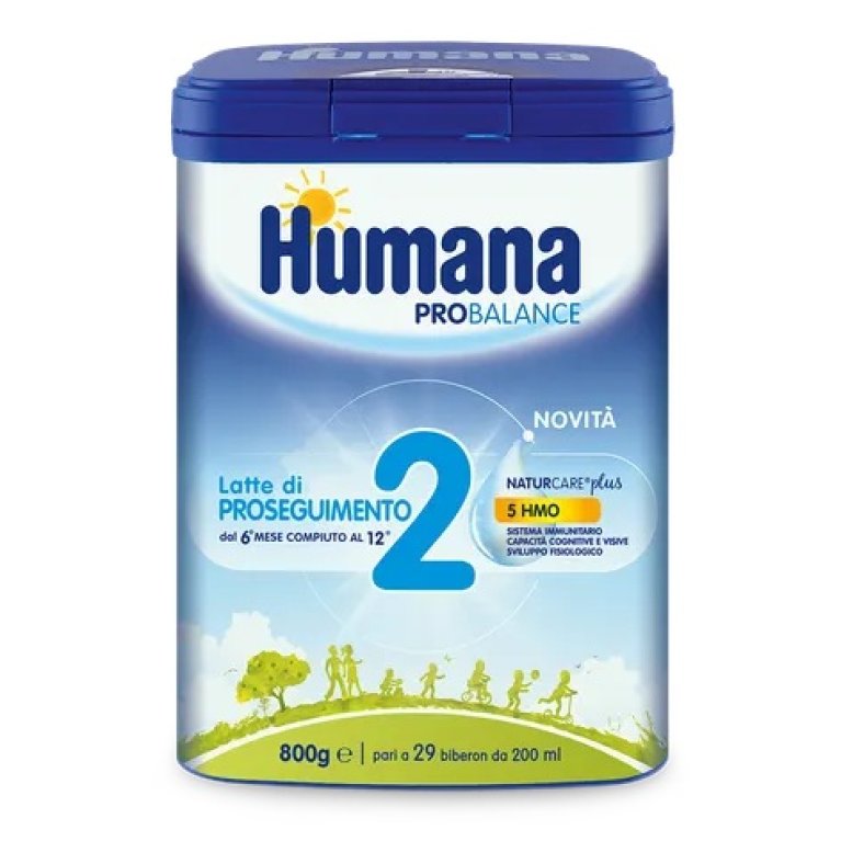 Humana 2 5HMO MP - 800g - Latte Proseguimento 6-12 Mesi Humana 2 5HMO MP - 800g - Latte Proseguimento 6-12 Mesi