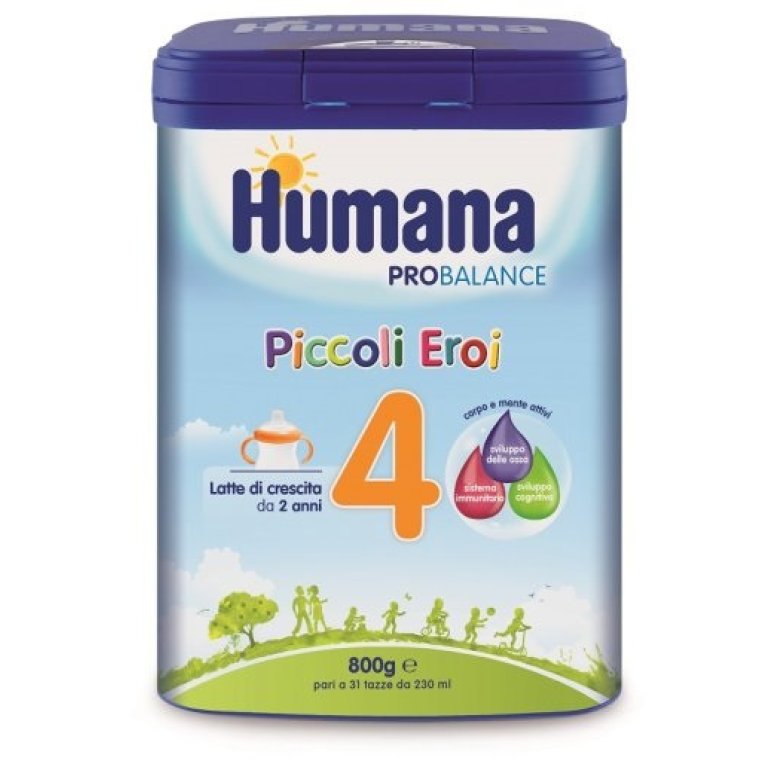 Humana 4 latte in polvere dai 2 anni - 800 grammi