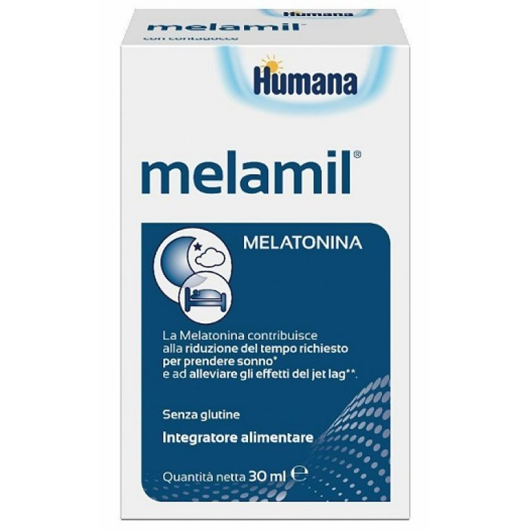 Melamil gocce orali integratore di melatonina - 30 ml Melamil gocce orali integratore di melatonina - 30 ml