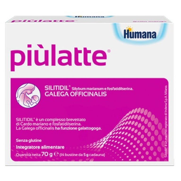 Piùlatte Humana integratore con galega officinalis - 14 buste Piùlatte Humana integratore con galega officinalis - 14 buste