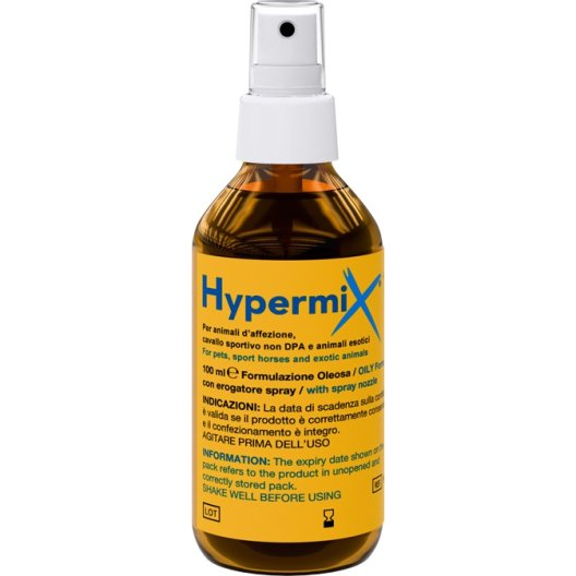 Hypermix Olio Spray 100ml per Ferite Animali | Neem e Iperico Hypermix Olio Spray 100ml per Ferite Animali | Neem e Iperico