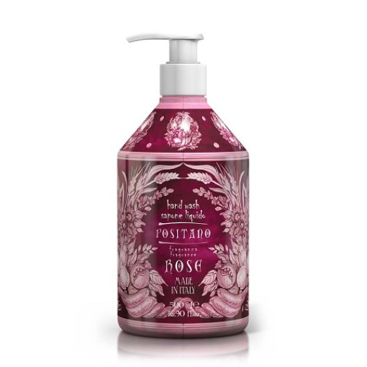 Maioliche sapone liquido Positano Rose 500 ml