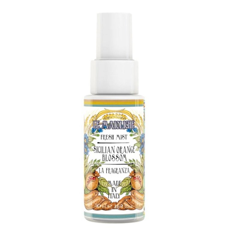 Maioliche spray igienizzante mani Fiori d'arancio di Sicilia 50 ml
