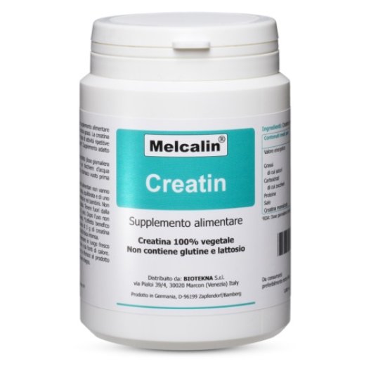 Melcalin Creatin - 190 grammi polvere - Creatina Monoidrato Micronizzata Melcalin Creatin - 190 grammi polvere - Creatina Monoidrato Micronizzata