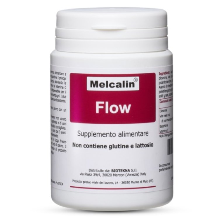 Melcalin Flow - 56 compresse - vite rossa e diosmina Melcalin Flow - 56 compresse - vite rossa e diosmina