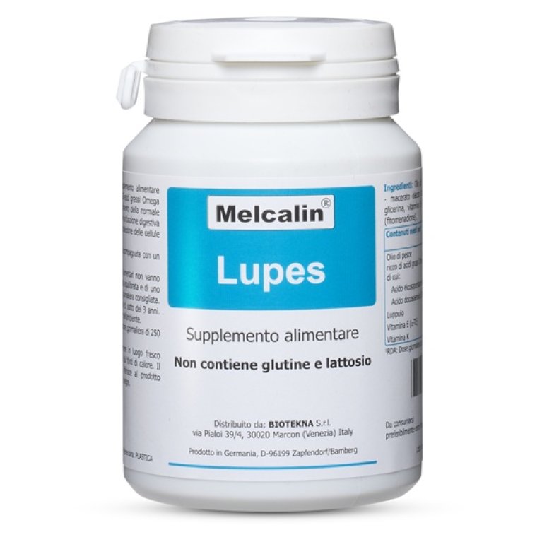 Melcalin Lupes - 56 capsule molli - EPA e DHA con Luppolo e vit.E
