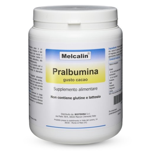 Melcalin Pralbumina - 532 grammi - Cacao Melcalin Pralbumina - 532 grammi - Cacao
