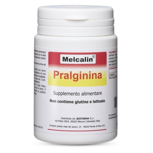 Melcalin Pralginina - 56 Compresse - L-Arginina 1000 mg Melcalin Pralginina - 56 Compresse - L-Arginina 1000 mg